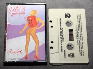 Roger Waters (pink Floyd) : Pros & Cons Hitch Hiking.  Cassette Tape.  Vintage.