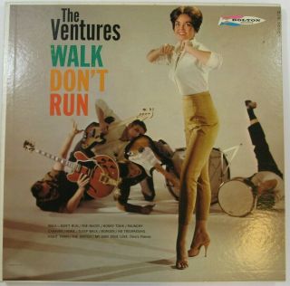Vintage Vinyl Lp The Ventures - Walk,  Don 
