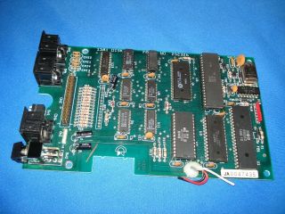 Commodore 1581 Floppy Drive Pcb - Complete W/all Ics - - -