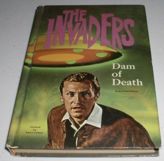 Very Cool Vintage Book The Invaders Dam Of Death Jack Pearl 1967 Tv Series