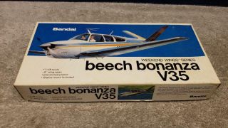 Vintage Bandi Weekend Wings Series Beach Bonanza V35 1/48 Scale Boxed