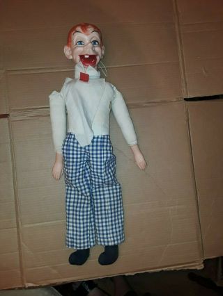 Vintage Mortimer Snerd Ventriloquist Dummy Vintage Doll Puppet Goldberger Inc.