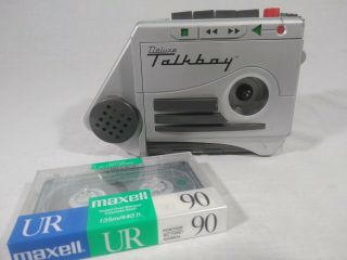 Vintage Talkboy Deluxe Home Alone 2 Cassette Tape Recorder W/ Blank Tape