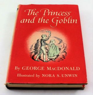 Vintage 1951 The Princess And The Goblin Hardback Book By George Macdonald