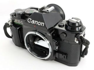 【Excellent,  】Canon AE - 1 Program 35mm SLR FILM Camera Black Body from Japan 3