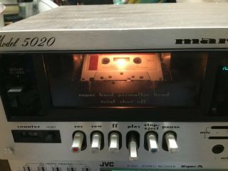 Marantz 5020 cassette recorder/player. .  jor 7