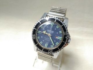 Mortima Datomatic Vintage Divers Gents Watch Spares/repairs