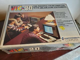 Commodore Vic - 20 Personal Color Computer Retro Computing Complete