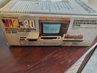 Commodore Vic - 20 Personal Color Computer Retro Computing Complete 3