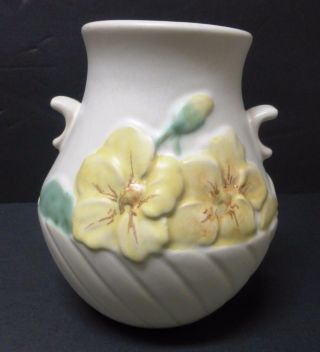Vintage Weller Pottery Vase/jardiniere With Handles - 1930 
