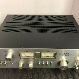 NIKKO NA - 850 INTEGRATED STEREO AMPLIFIER - CLEANED - SERVICED - 5
