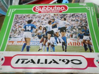 Vintage Subbuteo Set Football Italia 90