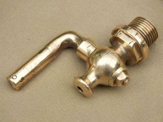 Vintage Brass / Bronze Tap Drain Tap Stationary Engine Tap Steam Engine Cock