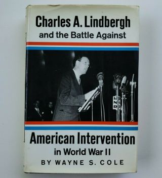 Charles A.  Lindbergh Signed Book 1st Edition
