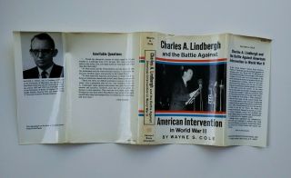 Charles A.  Lindbergh SIGNED Book 1st Edition 6