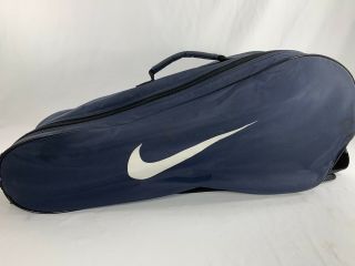 Vintage Nike Tennis Racquet Bag Navy Blue