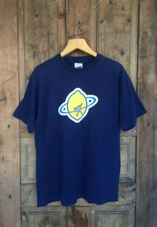 Vintage U2 Popmart European Tour T Shirt Lemon Planet 1997 L Large