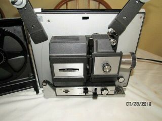 Estate Find Bell & Howell Model 466A 8/8mm Movie Projector 2