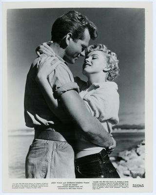 Marilyn Monroe & Keith Andes 1952 Vintage Clash By Night Film Noir Photograph