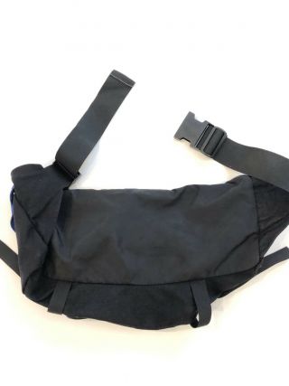 The North Face Black Waist Fanny Hip Pack Camping Hiking Photography Vintage EUC 2