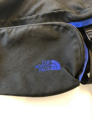 The North Face Black Waist Fanny Hip Pack Camping Hiking Photography Vintage EUC 3