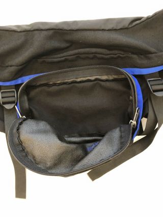 The North Face Black Waist Fanny Hip Pack Camping Hiking Photography Vintage EUC 5