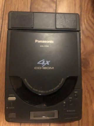 Vintage Panasonic Multimedia Quad Speed Cd - Rom Player Model: Kxl - D745