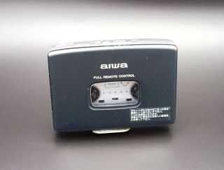 AIWA HS - PX370 Vintage Stereo Cassette Player powered spares/repair gray 2 2