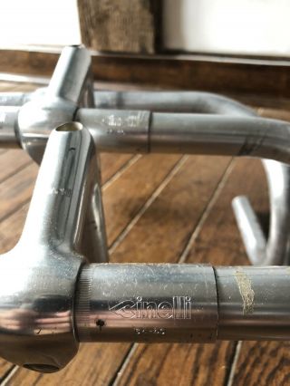 Vintage Set - Cinelli Giro D ' Italia and Atax Road Bicycle Handle Bars,  Steam 7