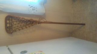 Vintage W.  H.  Brine Lacrosse Stick - 47.  5 " Long W/ Head