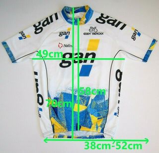 Jersey Nalini Eddy Merckx Gan team vintage cycling 2