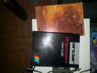 Sinclair Spectrum ZX Plus computer,  Games,  Power Supply,  Accessories 6