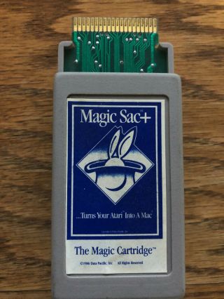 Atari 1040 St Magic Sac,  Data Pacific Mac Emulator
