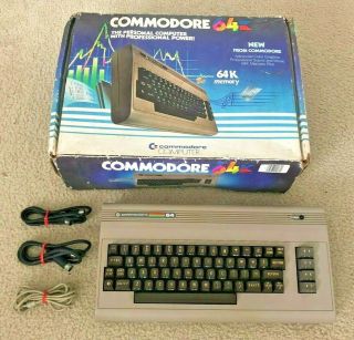 Commodore 64 Computer,  Cords Great Shape