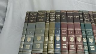 Encyclopedia Britannica Great Books Of The Western World 1952 Complete Set 1 - 54 2