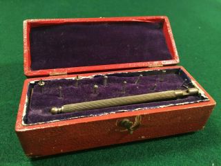 Vintage Watchmakers Jewellers Jewelling Cutting Tool Set,  Red Boxed