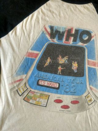 Vintage The Who American Tour 82 ' 8