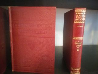 Harvard Classics Five Foot Shelf Complete Set of 52 Rainbow Hardcover Books 1956 9