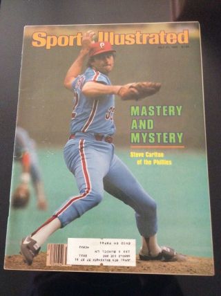 Vintage Sports Illustrated July 21,  1980 Steve Carlton