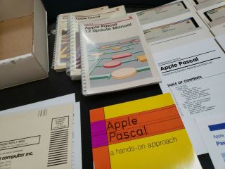 Apple II Pascal 1.  2,  Apple Pascal Games Book Bundle 3