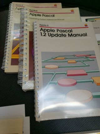 Apple II Pascal 1.  2,  Apple Pascal Games Book Bundle 6