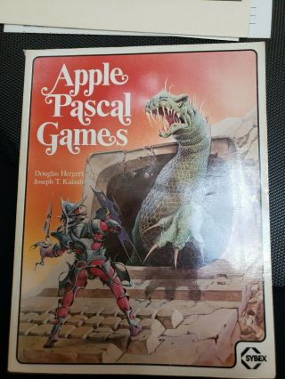 Apple II Pascal 1.  2,  Apple Pascal Games Book Bundle 7