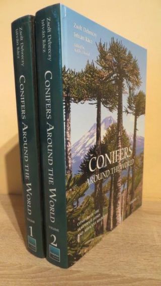 2011 " Conifers Around The World " By Debreczy & Racz - 2 Vols - Illus Very Scarce