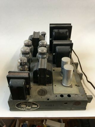 Capehart Tube Power Amplifier 1930 