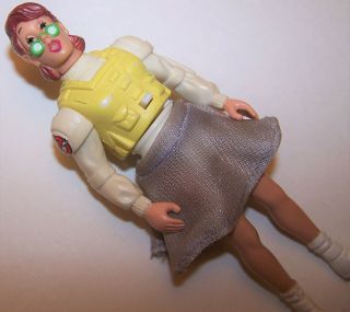 Vintage 1986 The Real Ghostbusters Janine Melnitz Action Figure Screaming Heroes