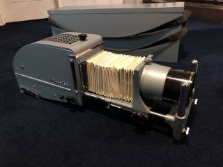 Beseler Slide King Projector - With Case And Extra Lens - Still Great