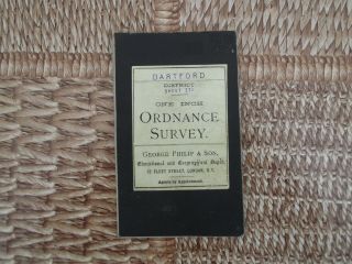 2nd Edition Ordnance Survey Map Dartford,  Sheet 271