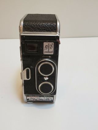 Paillard Bolex B8 8mm Cine Camera & Som Berthiot Lens Pan Cinor ZB 15312 4
