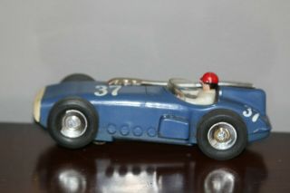 Vintage Marx Slot Car Indy 37 Blue White Red -