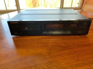 Vintage Pioneer Pd - 4300 Compact Disc Player Single Tray